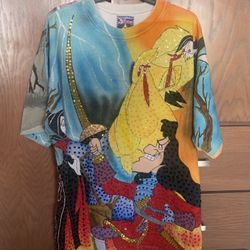 RARE Vintage Disney Villains T-shirt by Jou jou 1980