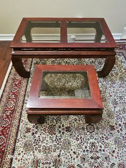 Move out Sale: Coffee Table and Side Table Wodden Premium