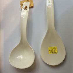 Rice Scoop & Soup Spoon Set