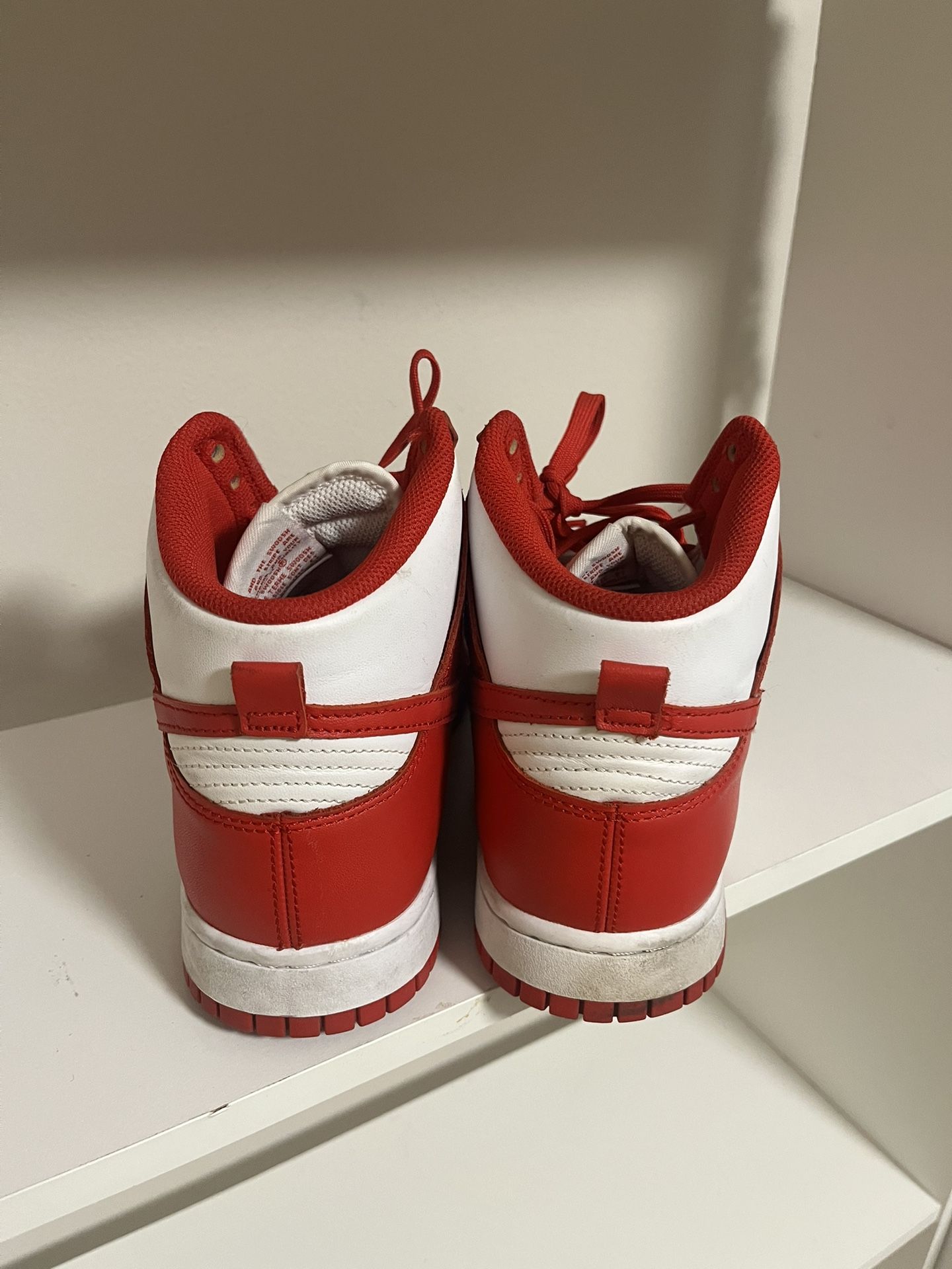 Red Nike Dunks
