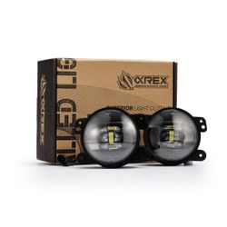 Alpharex USA 18-23 Jeep Wrangler JL / Gladiator JT DoubleTap Dual Color LED Projector Fog Lights