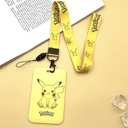 Pokémon - Pikachu - Lanyard Keychain Cardholder USB Holder