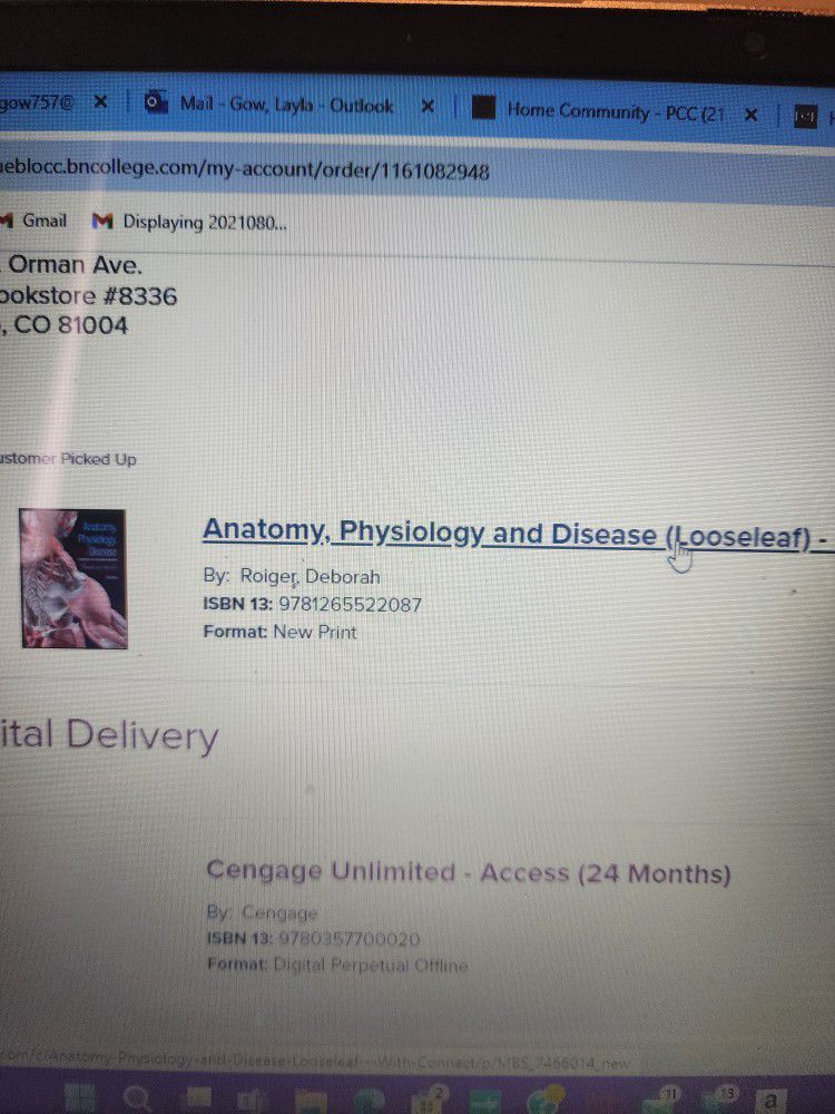 Anatomy Physiology And Disease Book