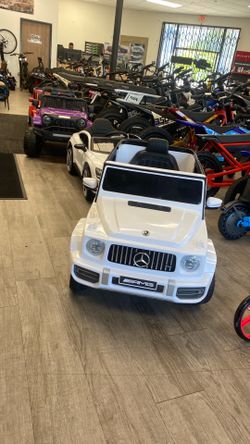 License Mercedes Benz g63 kids rider 12v electric vehicle with remote controls