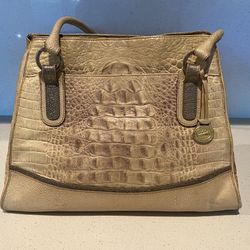 Brahmin Leather Embossed Bag 