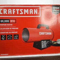 Craftsman 60,000 BTU Portable Propane Heater New