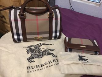 Authentic purse and wallet
