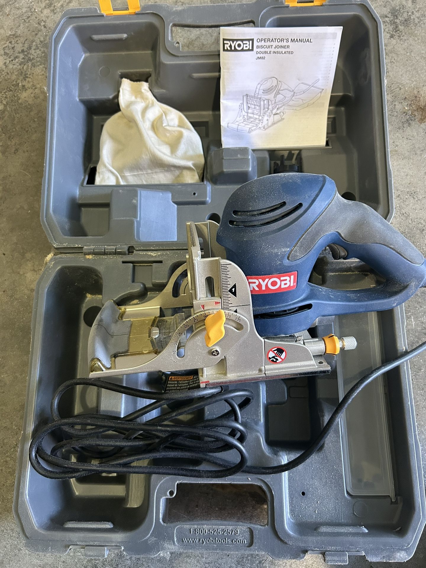 Ryobi JM82 Corded Biscuit Jointer