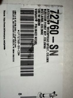 KOHLER Bathroom Faucet – New