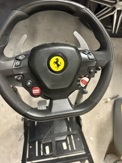 Gaming race wheel pedal system