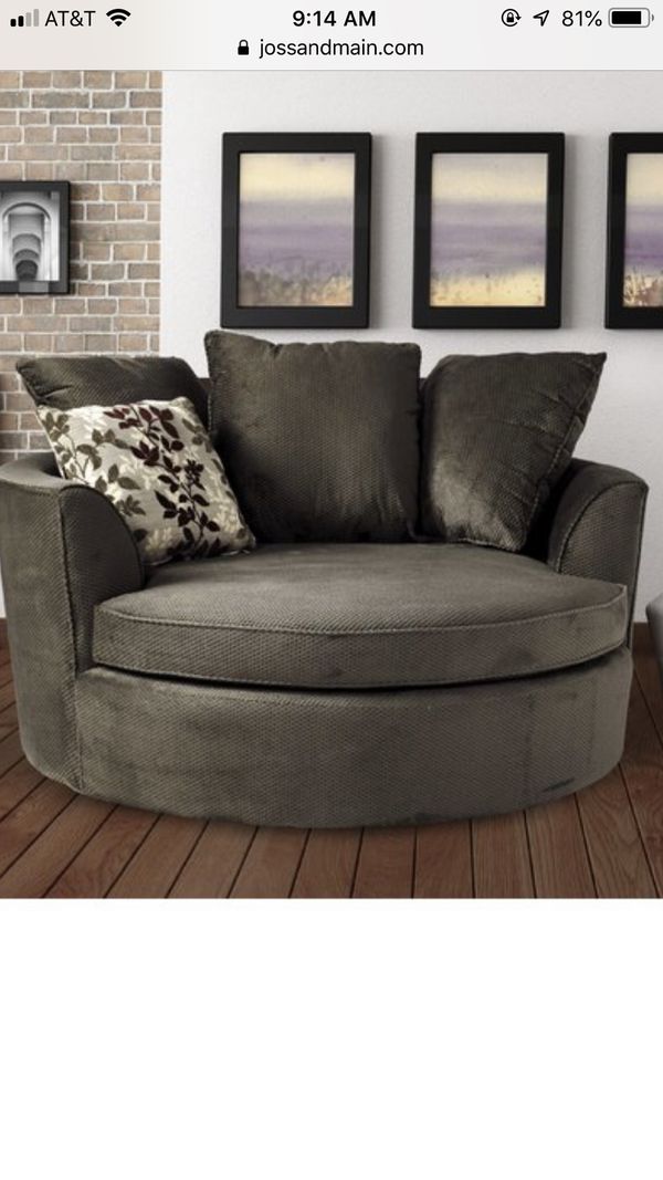Featured image of post Cuddler Barrel Chair / The rayna swivel chair has been expertly made with the.