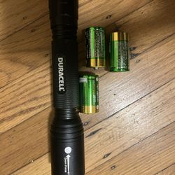 Duracell flashlight