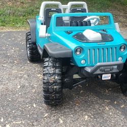12 Volt Kids Jeep Hurricane With Battery And Charger