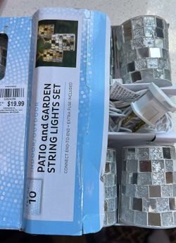 Patio, Garden String Light Set