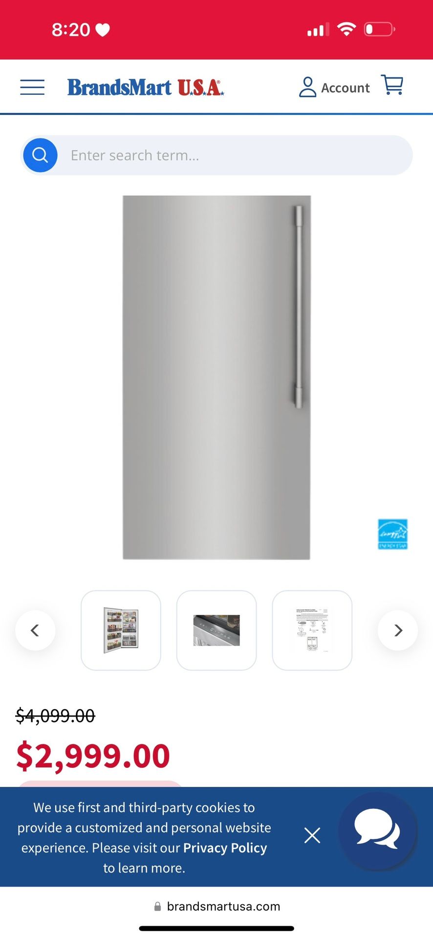 New Scratch And Dent Upright Freezer for Sale in Miami, FL OfferUp