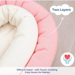 2-in-1 Baby Body Support Cushion – Extra Soft Car Seat Insert 👶🍼