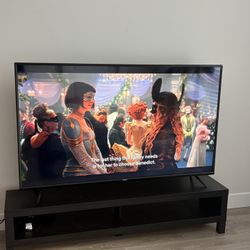 65” Vizio tv W/ Tv Stand 