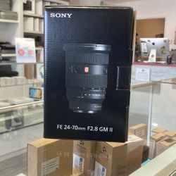Sony 24-70mm F2.8 GM II Lens