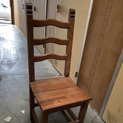 Wood Chairs 