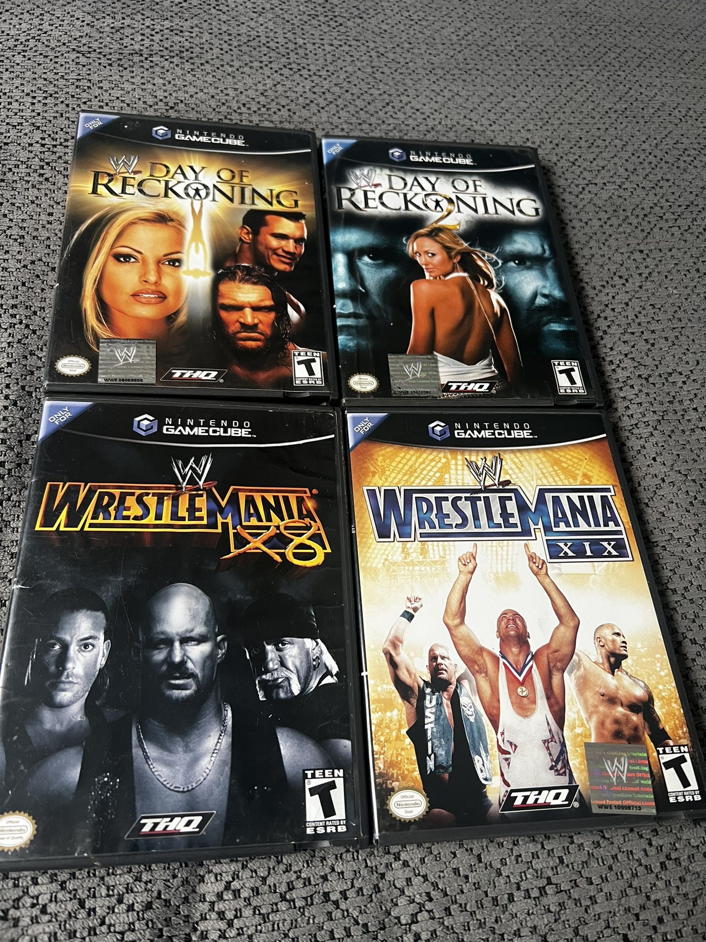 WWE Gamecube Games