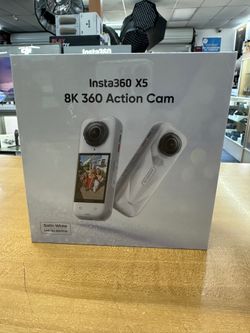 Insta360 X5 Action Camera 8k White 