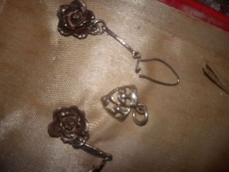 925 earrings and pendant