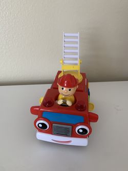 Fire truck toy with sound