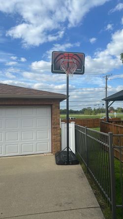 Lifetime NBA regulation, basketball hoop