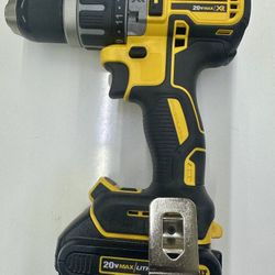 DEWALT 20V MAX XR with Tool Connect Cordless Brushless 1/2 in. Hammer Drill/Driver WITH BATTERY
