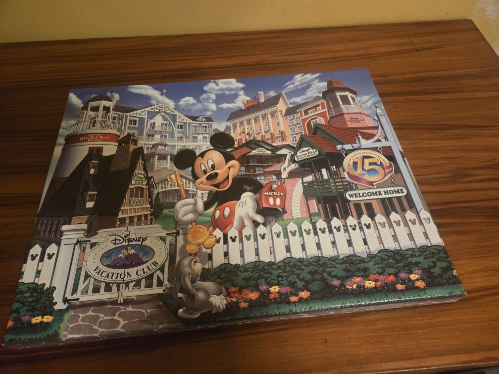 Disney Paint With Certificate Of Authenticity 