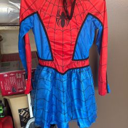 Spiderwoman Dress Costume