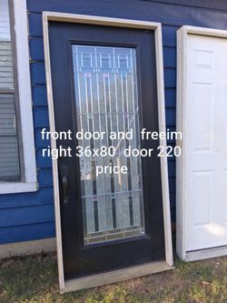 Front door right 36x80 .