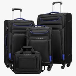 Coolife Luggage 4 Piece Set (Unboxed)