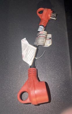 RV adapter dogbone- 30A-15A and 50A-30A. You choose