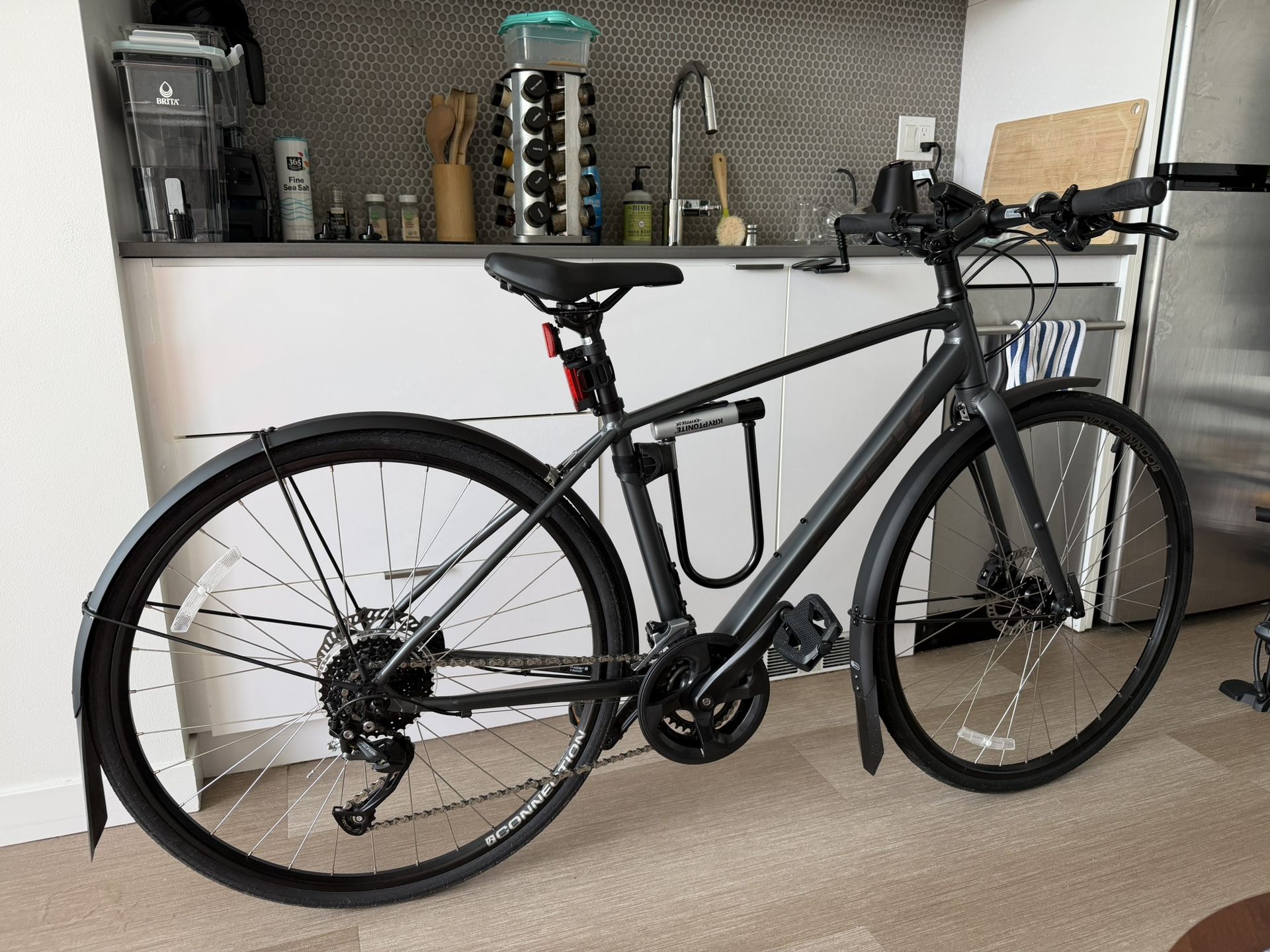 Trek FX2 Disc Hybrid +accessories