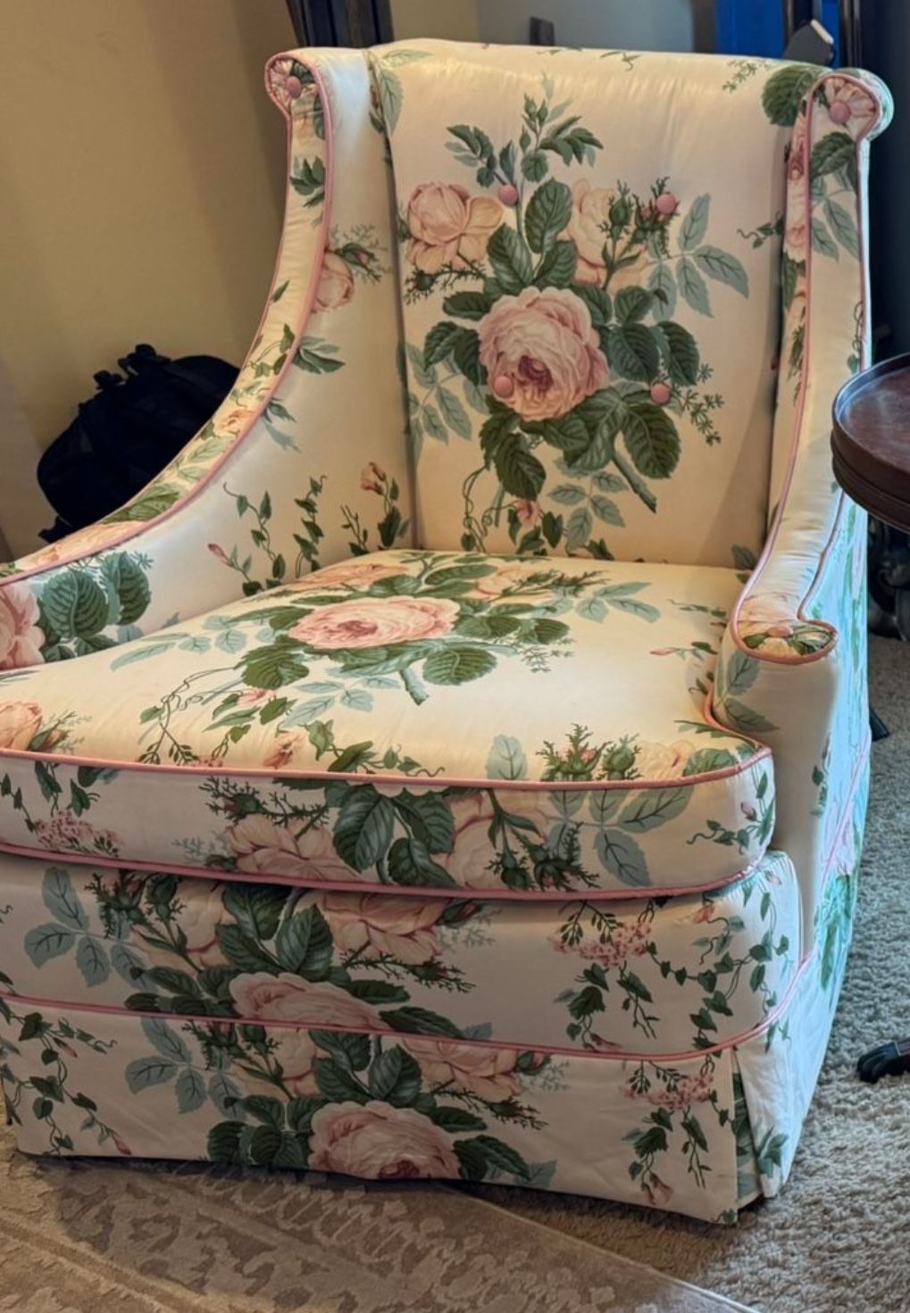 Floral Armchair Cute For Little Girls Room