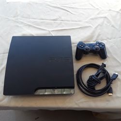 Sony Playstation 3 Ps3 Slim Works Hdmi Ok