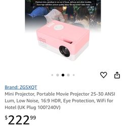 mini movie projector 