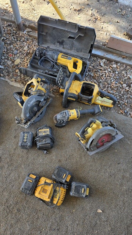 Dewalt Tools.