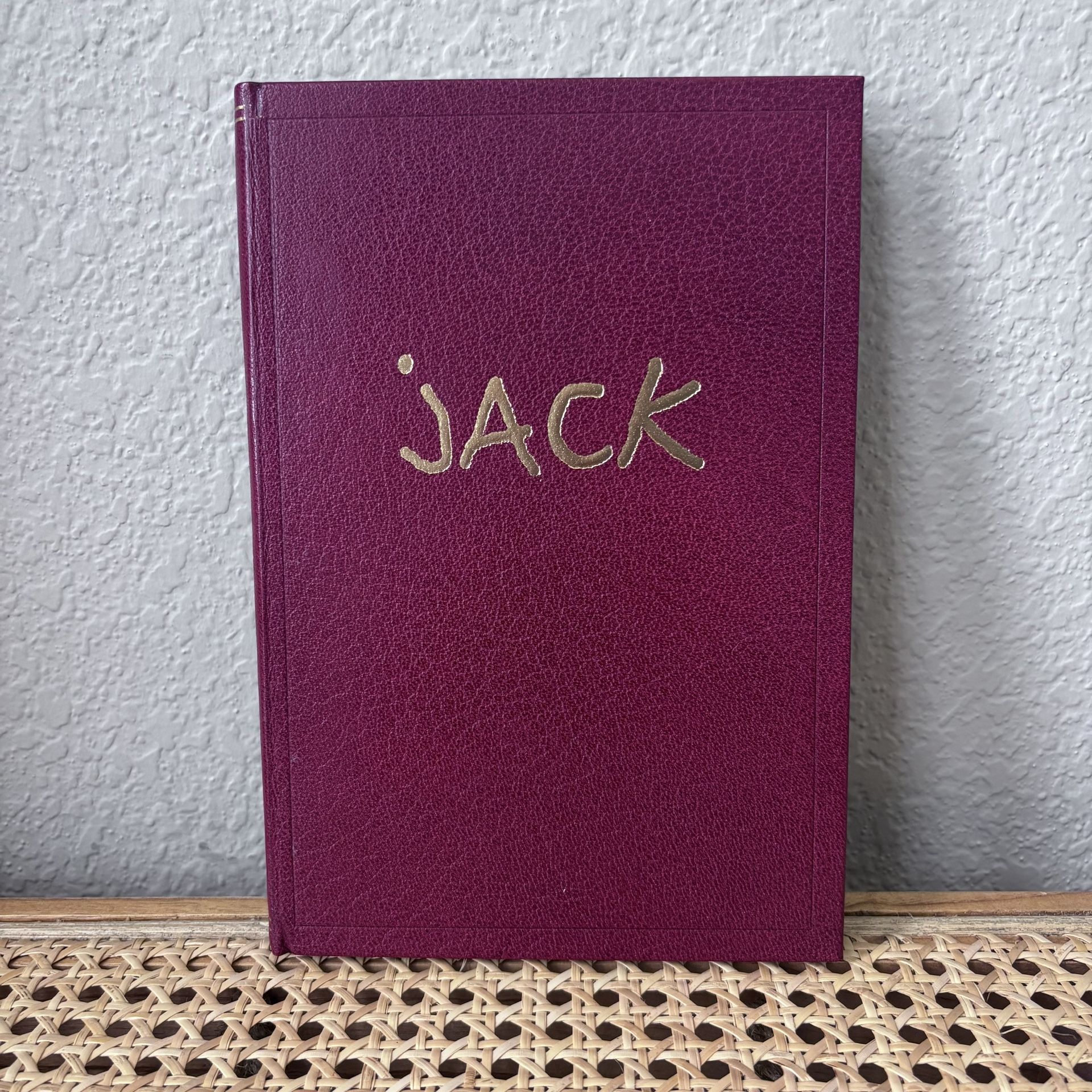 JACK SCRIPT - SIGNED by ROBIN WILLIAMS - FRANCIS FORD COPPOLA FILM 1994