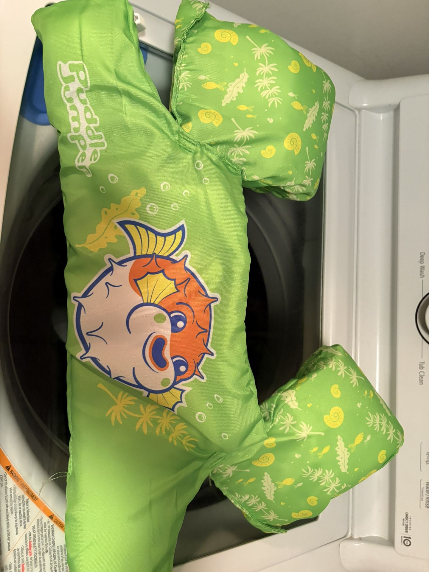 Toddler Swim Floaty And Diapers Set Of 10 Size 5