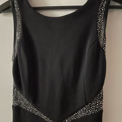 Very Elegant Long Black Dress - Small