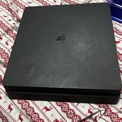 PS4 slim comes with all wires and 1 remote