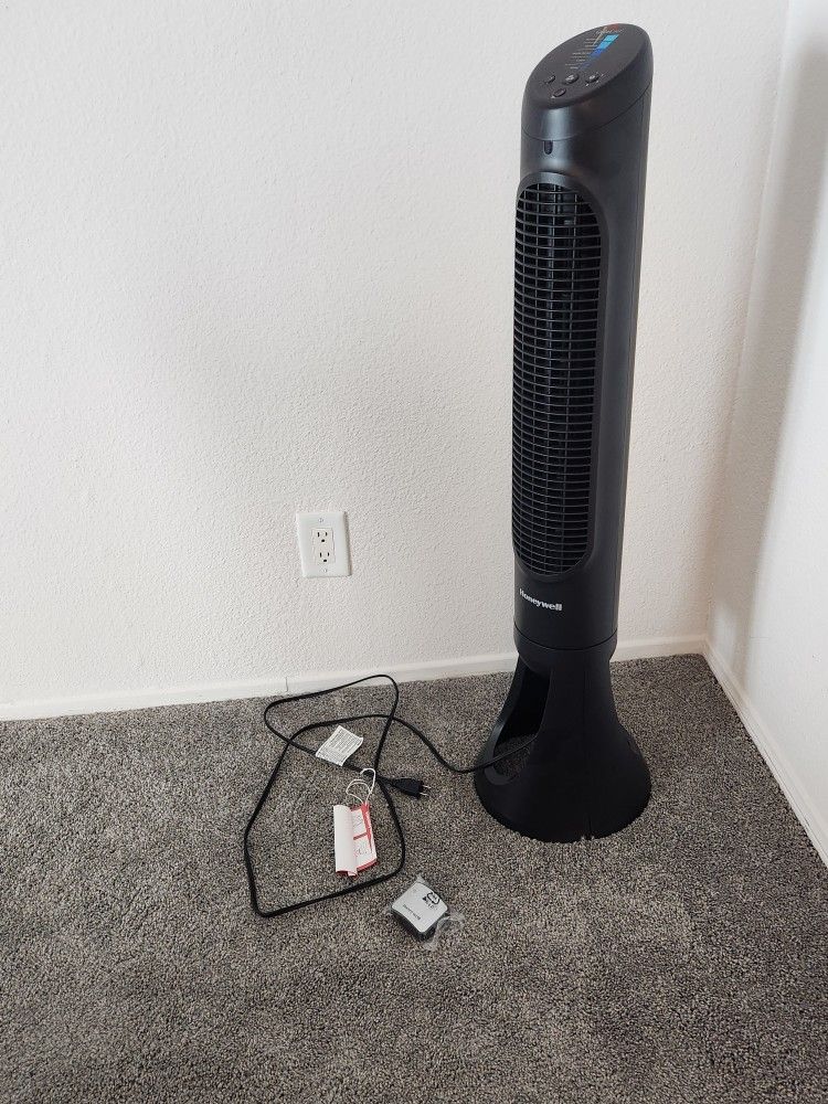 Honeywell QuietSet Whole Room Tower Fan- Black
