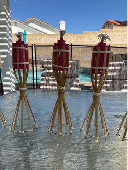 Tabletop Tiki  Torches