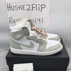 PS Size 2Y - Nike Air Jordan 1 Retro High OG "Seafoam” CU0449-002