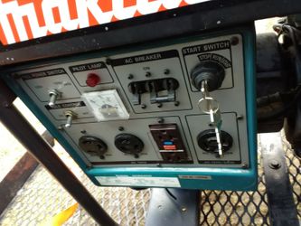 11 HP Makita generator 1000 bucks great deal for someone