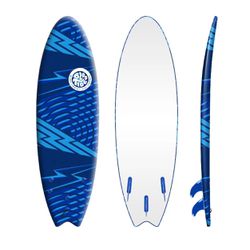 NIB ~ Bloo Tide 6 Ft. Surfboard 6’ Surf Board