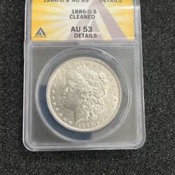Morgan Dollar ANACS AU 53 