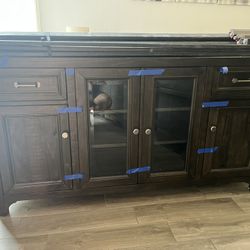 Bed And TV Stand